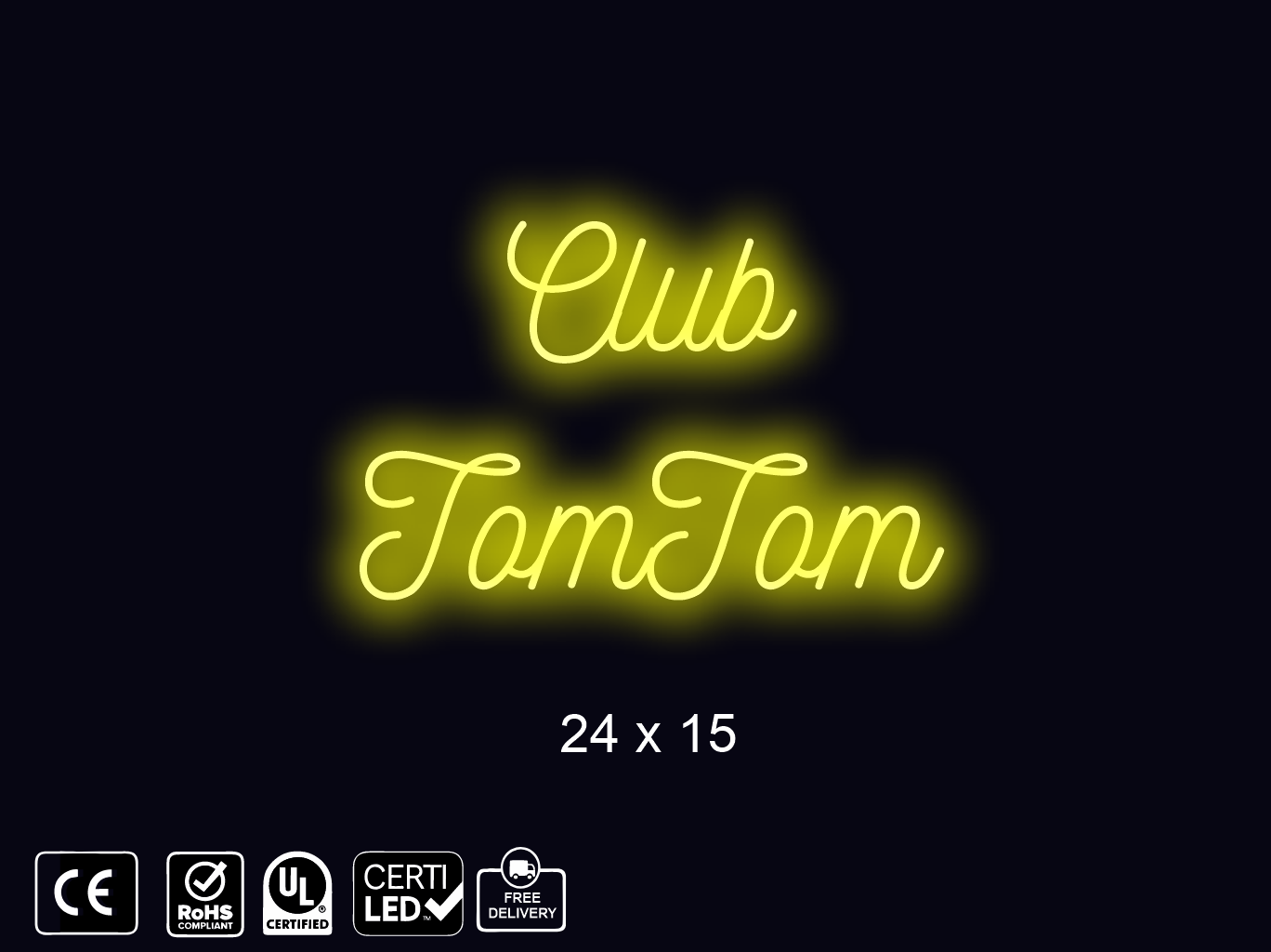 Custom Neon sign for Manchkeen