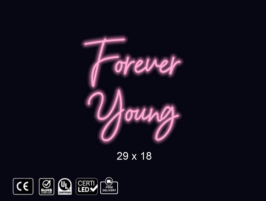 CUSTOM NEON SIGN FOR MW Young