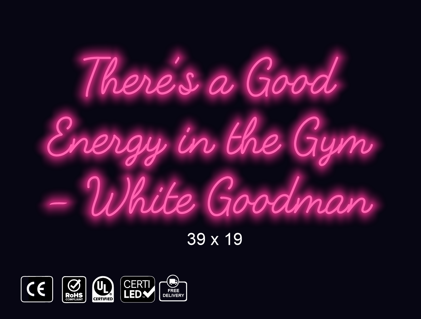 CUSTOM NEON SIGN FOR Njloy