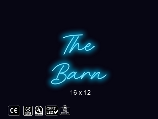 CUSTOM NEON SIGN FOR Shaboom