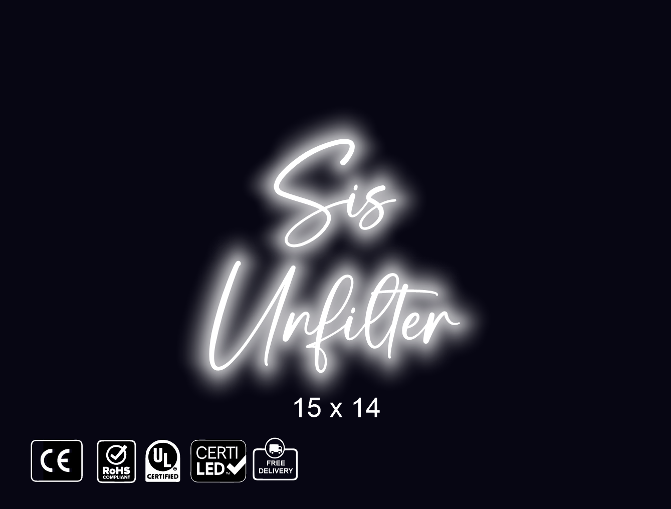 Custom Neon sign for Vs Witzer