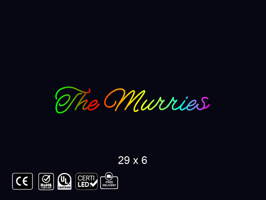 Custom Neon sign for Kelly Murrie