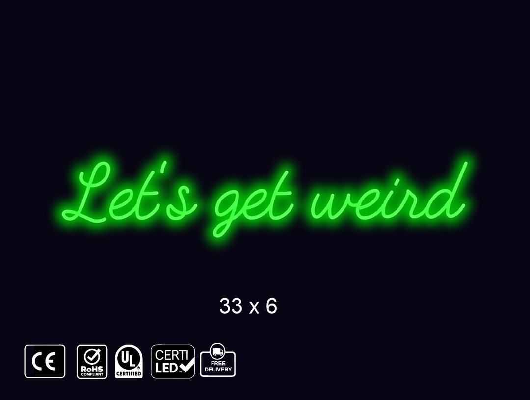 Neon sign for Heather Barton