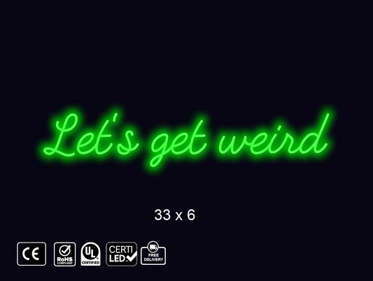 Neon sign for Heather Barton