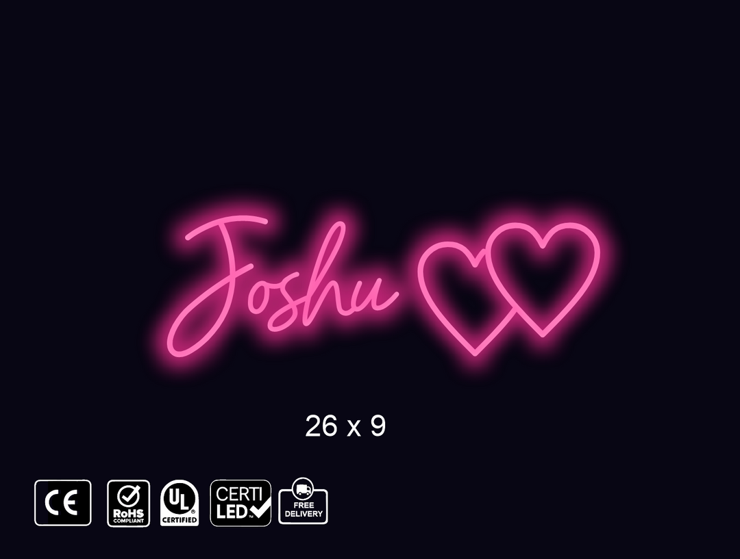 Neon sign for Louisenel Son