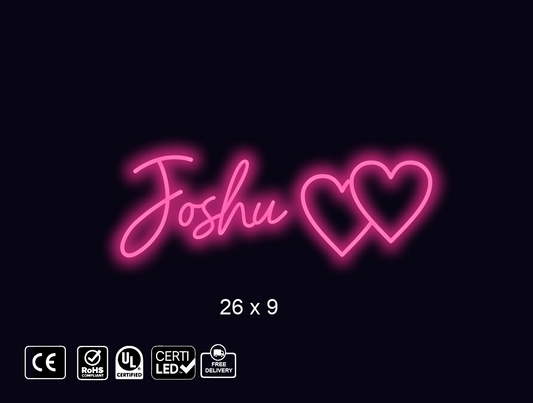 Neon sign for Louisenel Son