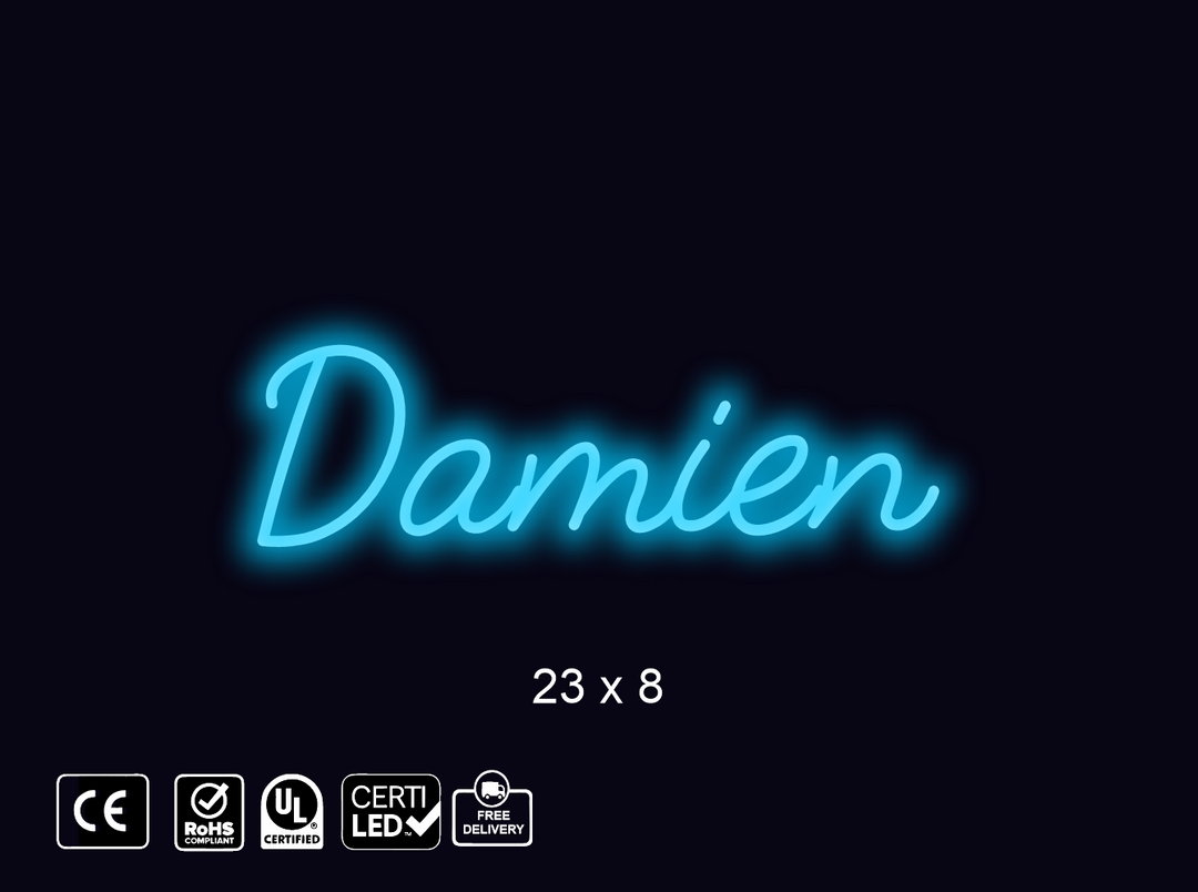Neon sign for Amberlyn