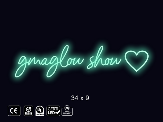 Custom Neon sign for G Kainz