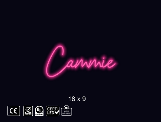 Custom Neon sign for S. M. Callen