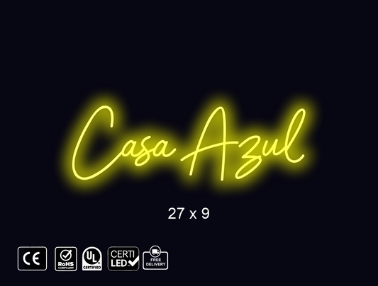 Custom Neon sign for CmaBus
