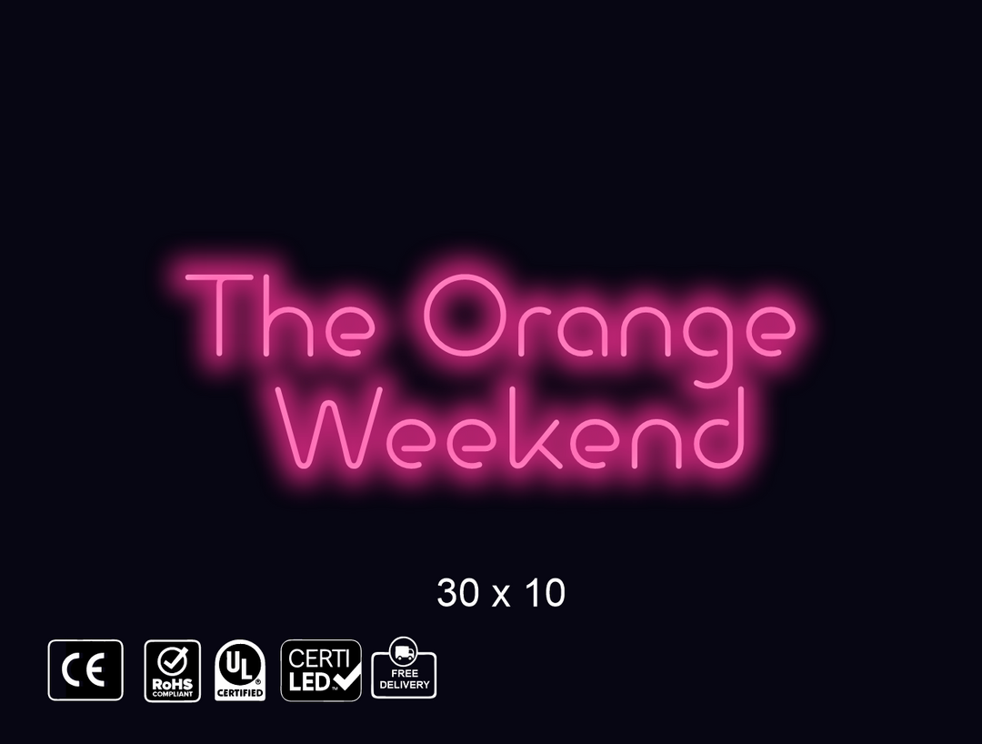 Custom Neon sign for Ect 12295