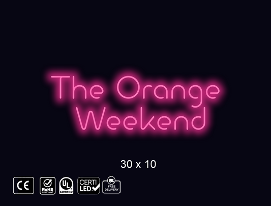 Custom Neon sign for Ect 12295