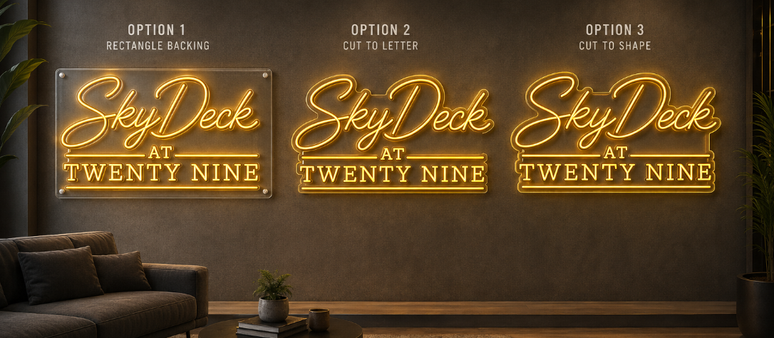 Custom neon sign for Joaquin