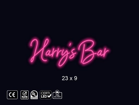 CUSTOM NEON SIGN FOR Sara Grover