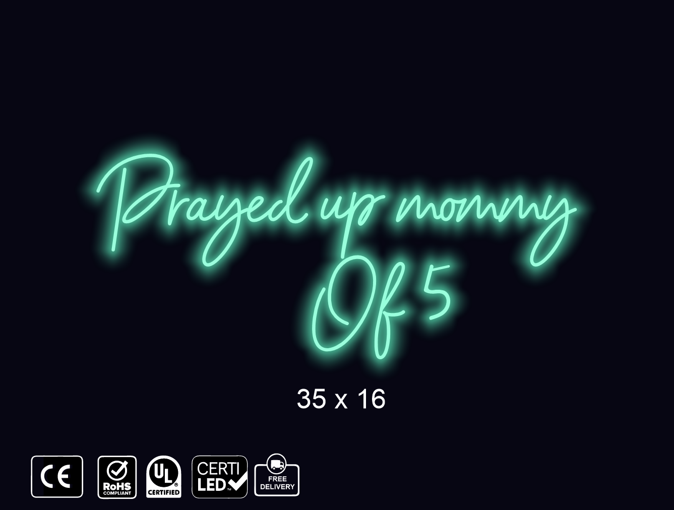 CUSTOM NEON SIGN FOR Ross Marisol