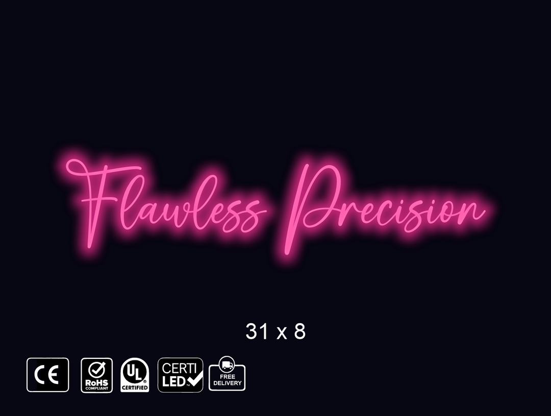 Custom Neon sign for Flawles Sprecis