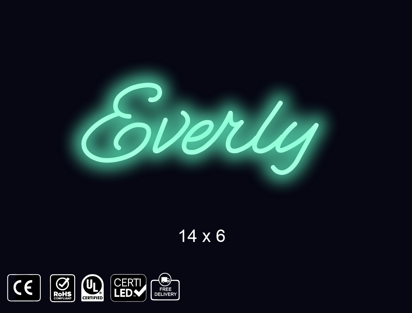 Custom Neon sign for Fancy Mae