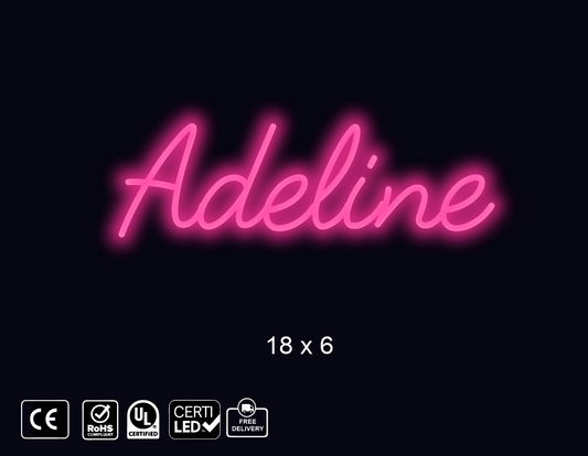 Custom Neon sign for C. Vicky