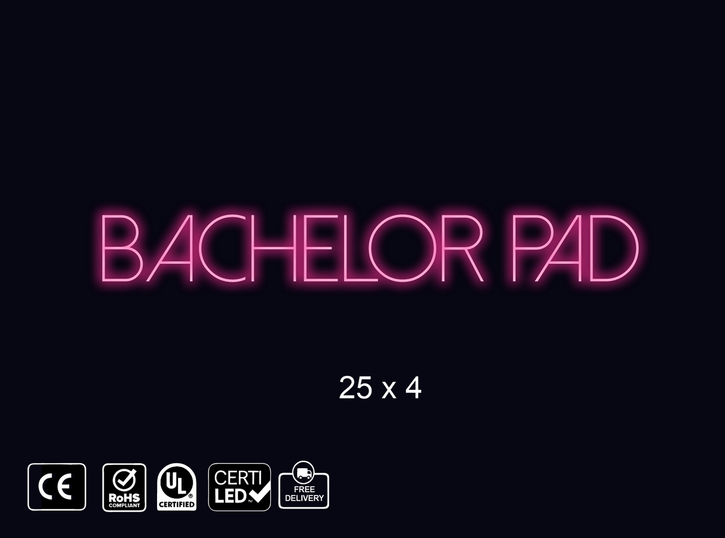 Custom Neon sign for Derick Lopes