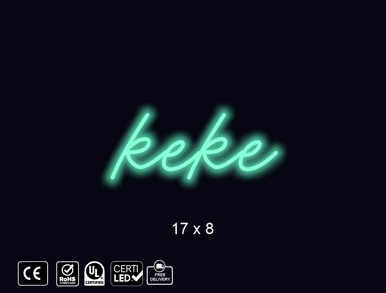 CUSTOM NEON SIGN FOR Ross Brandon  Konn Etc