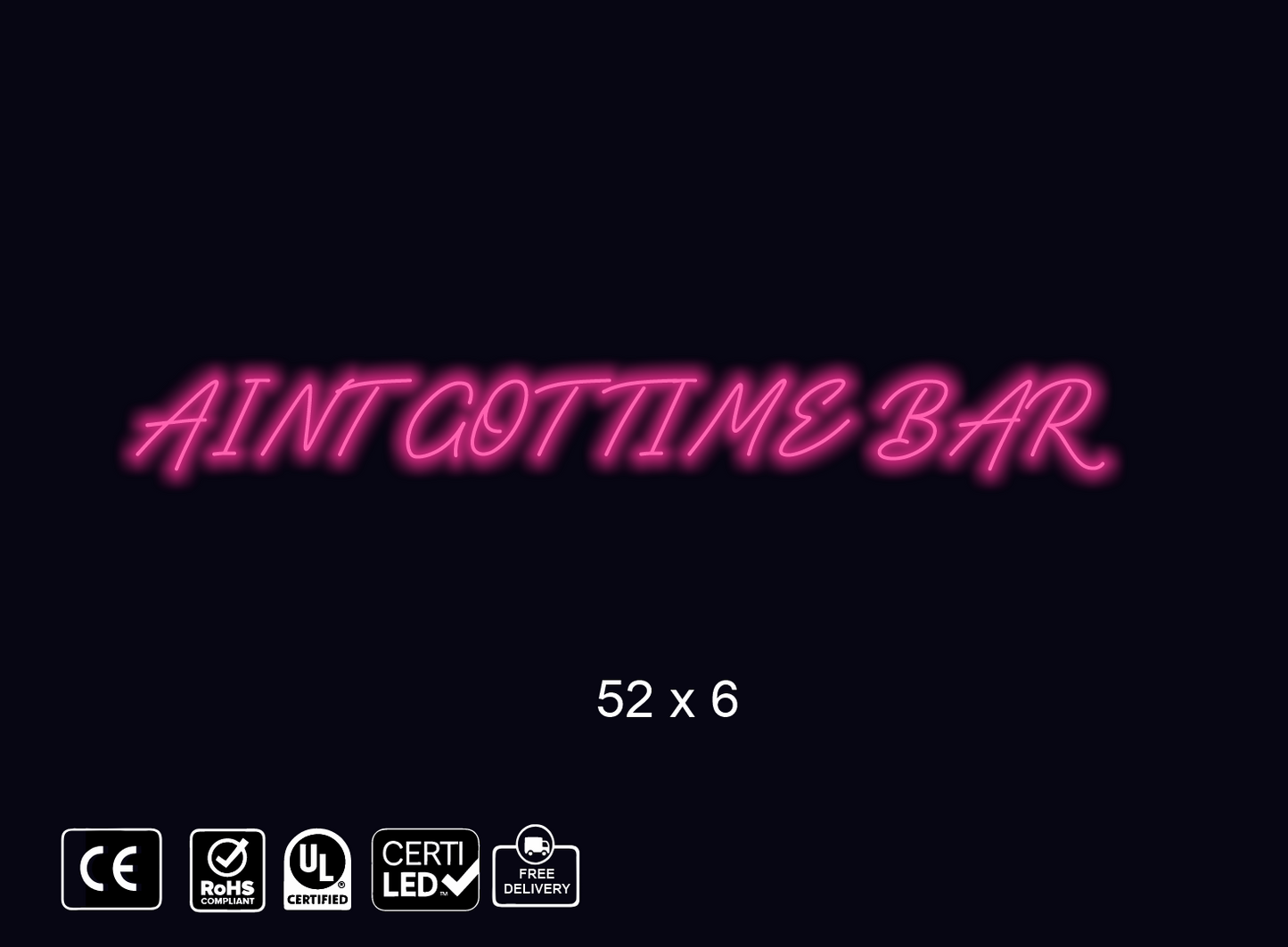 Custom Neon sign for William King