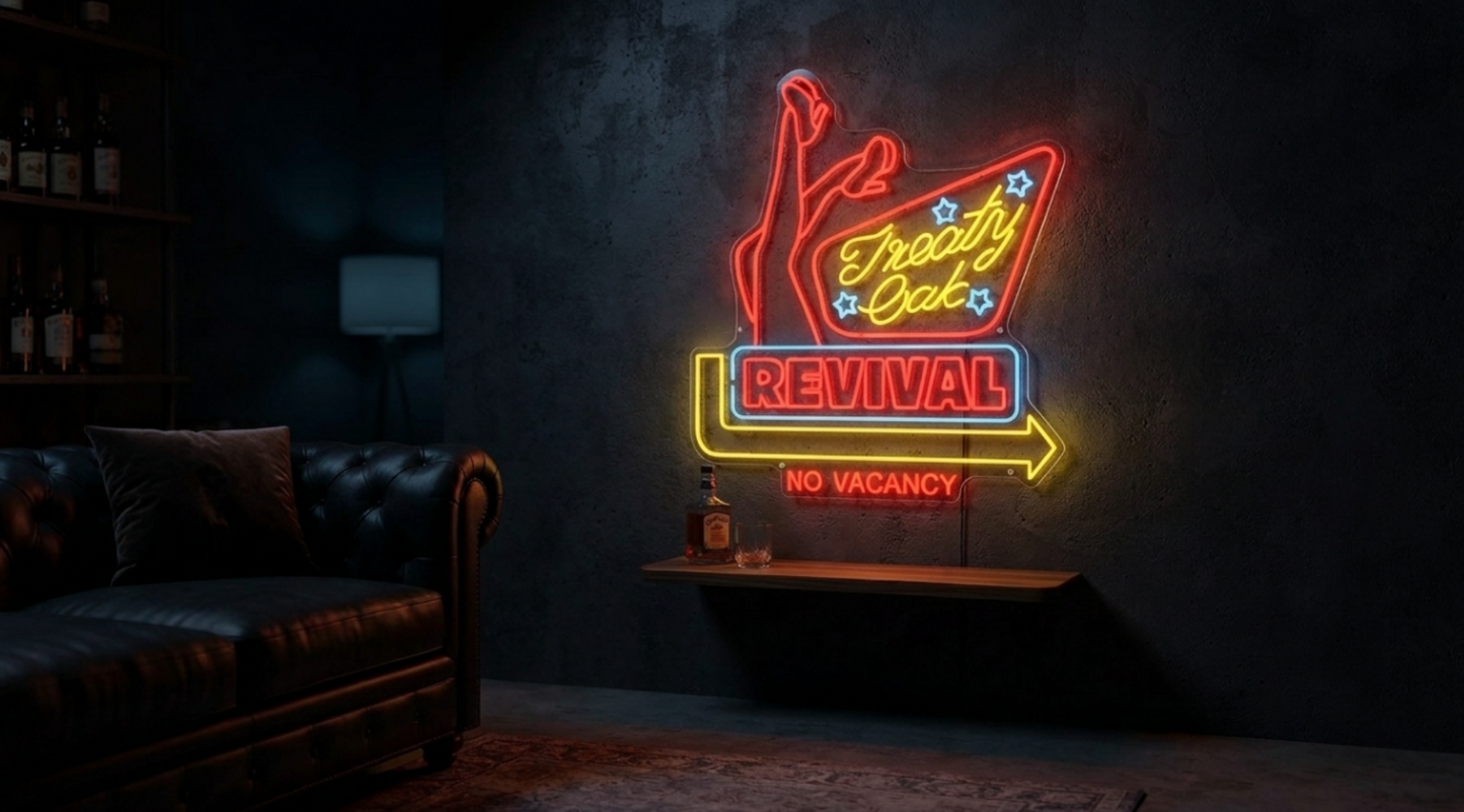 Updated Custom Neon Sign for William Ferraro
