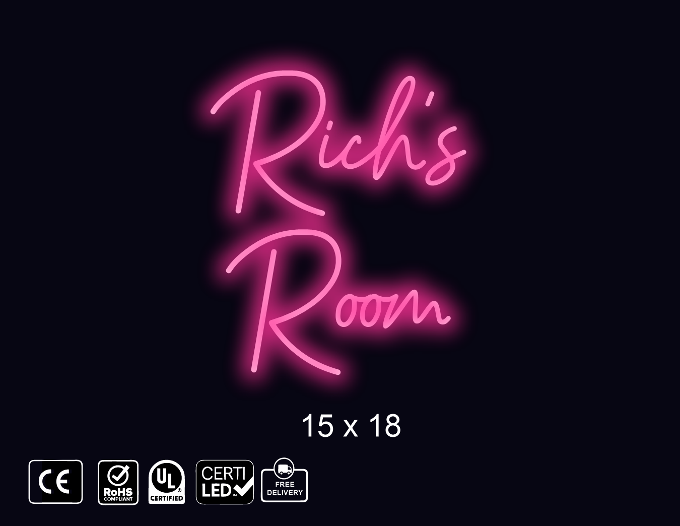 Custom Neon sign for Joe