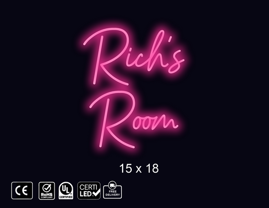 Custom Neon sign for Joe