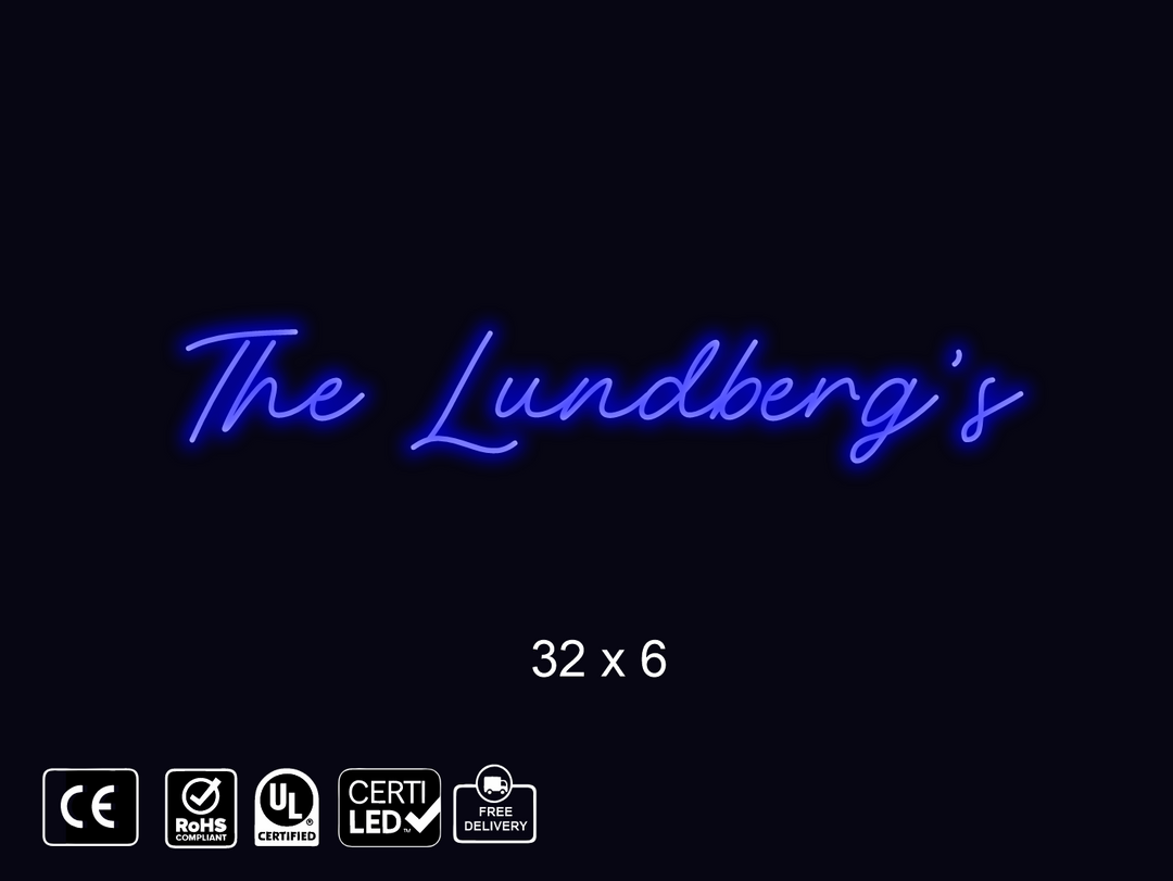 Custom Neon sign for Carter Lundberg