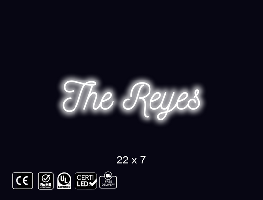 CUSTOM NEON SIGN FOR Rkr eyes