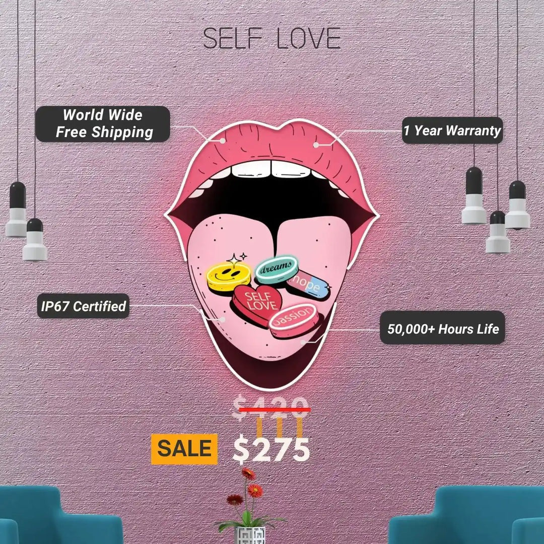 Self-Love Pills UV Light | Illuminate Your Inner Beauty