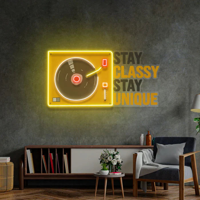 Motivational phrase LED neon sign for bedroom or office by Neon.Shop