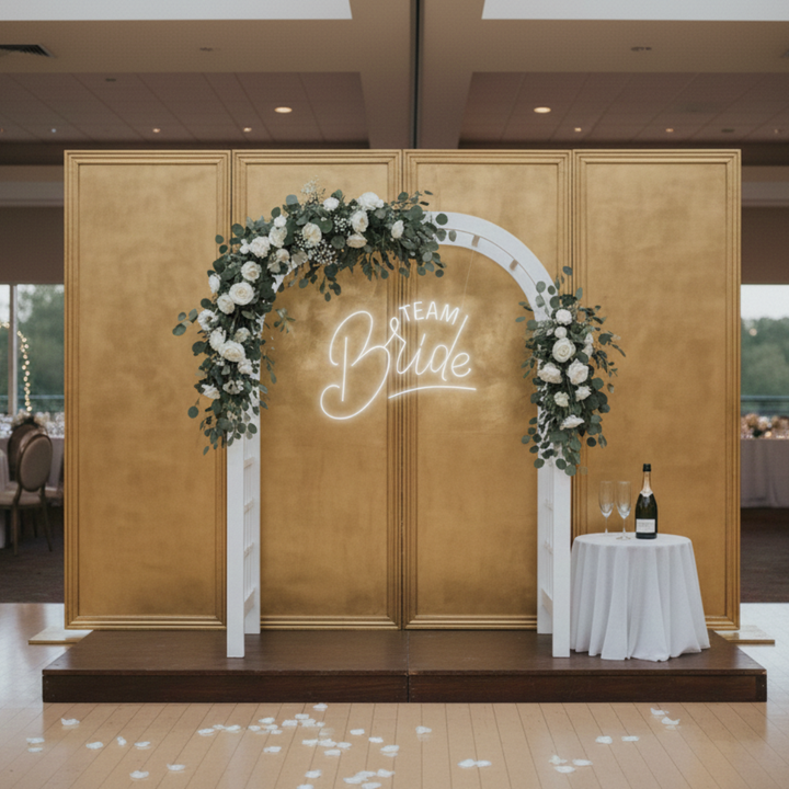 Stylish Team Bride wedding neon sign for celebration – Neon.Shop
