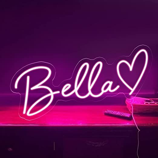 BELLA NAME LED NEON SIGN