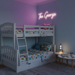 The George Name LED Neon Sign by Neon.Shop. Perfect for bedrooms, home studios, boutiques, or party backdrops
