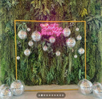 Bold wedding LED neon sign Till Death Do Us Party by Neon.Shop
