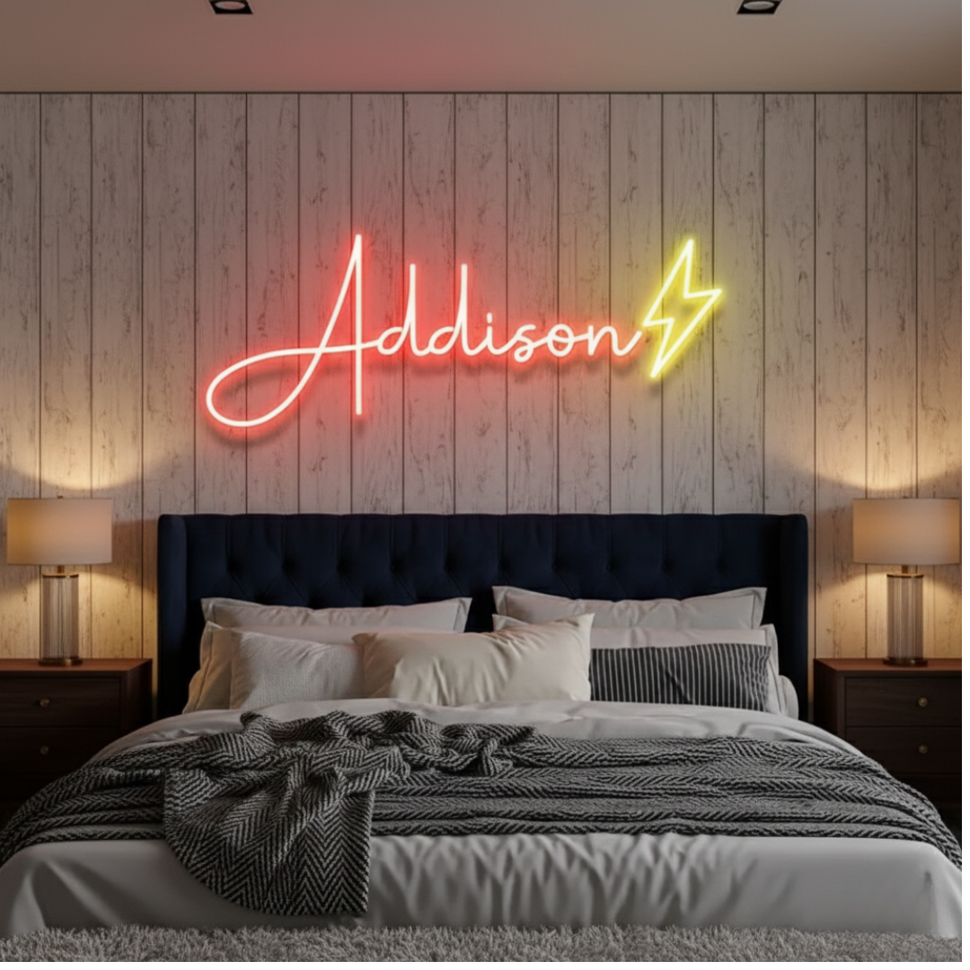 ADDISON NAME LED NEON SIGNS