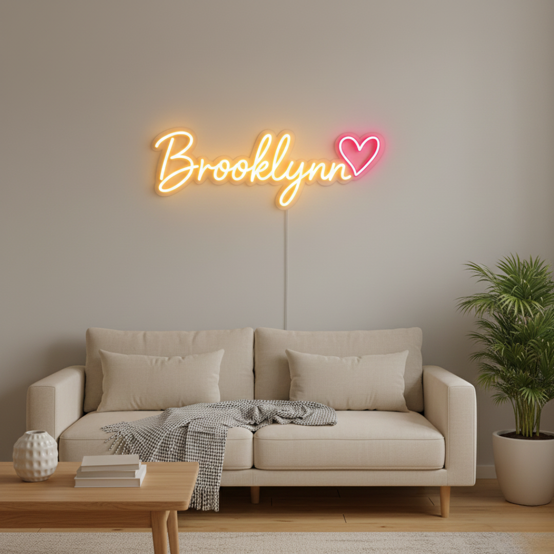 BROOKLYNN NAME LED NEON SING
