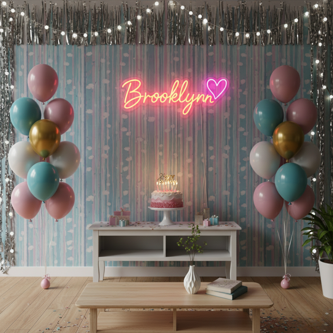 BROOKLYNN NAME LED NEON SING