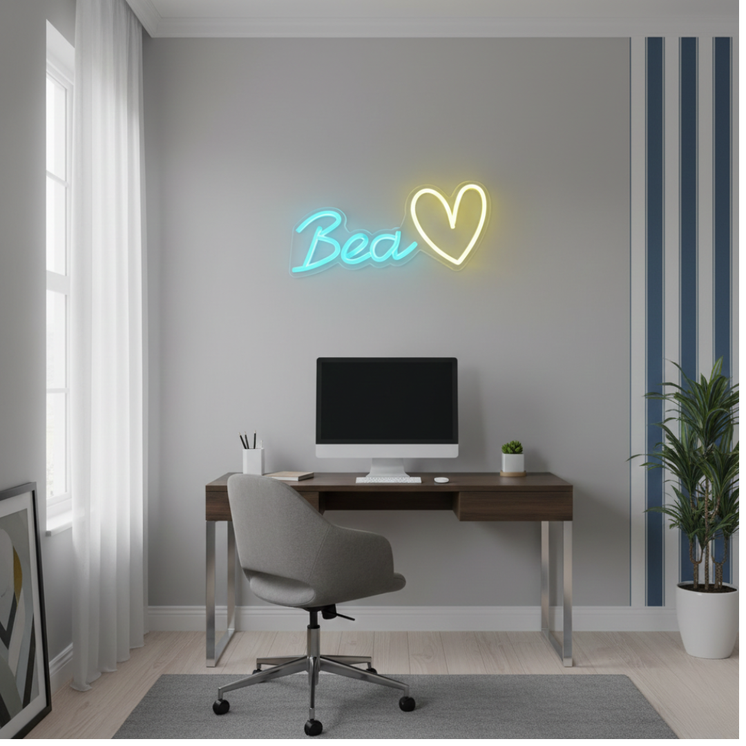 BEA NAME LED NEON SIGN