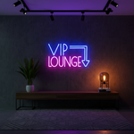 VIP Lounge Neon Sign LED Light by Neon.Shop for bars, lounges, and nightclubs