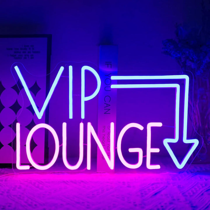 VIP Lounge Neon Sign