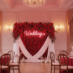 Wedding Neon Sign in bright LED colors for ceremonies, receptions, and photo backdrops by Neon.Shop