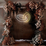 Wedding Rings custom wedding LED neon sign wall décor – Neon.Shop