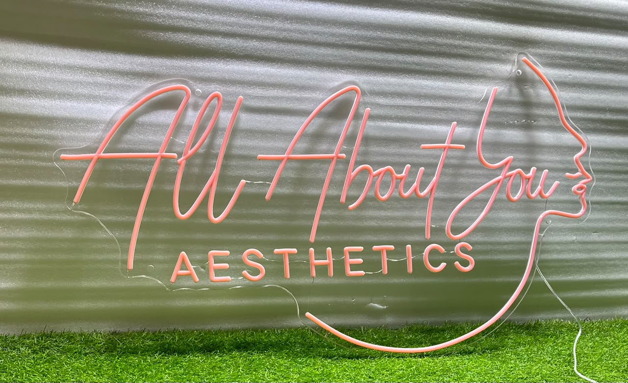 Custom neon sign for max