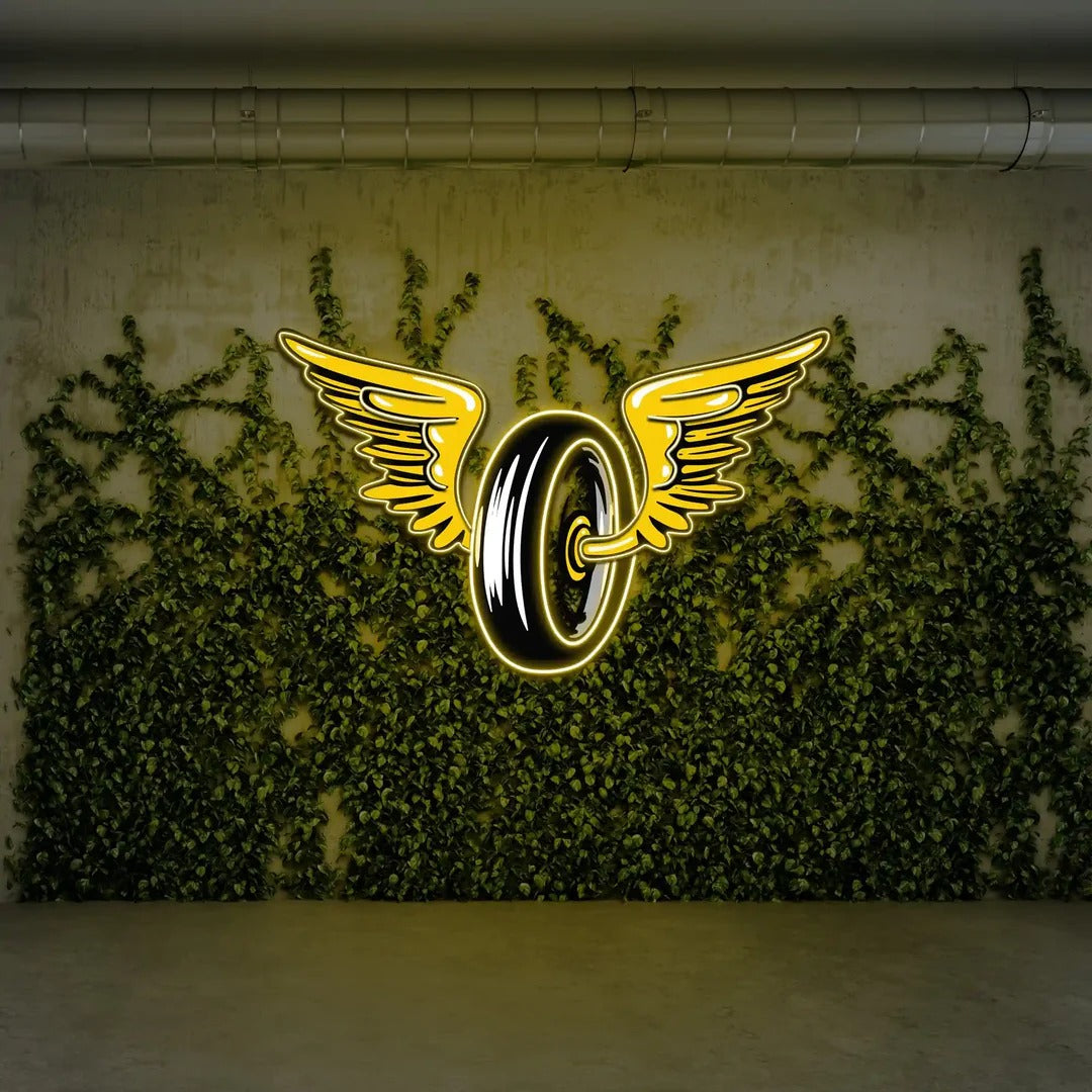 Wing Wheels UV Light | Durable Neon Artistry Awaits