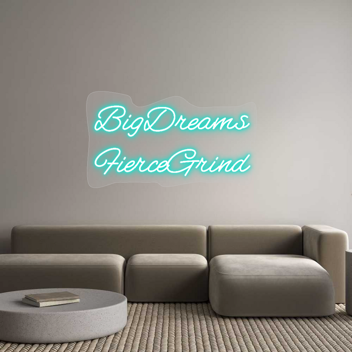 Customized Neon Sign: BigDreams
Fi...