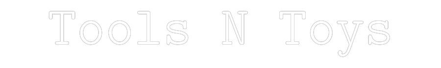 Customized Neon Sign: Tools N Toys