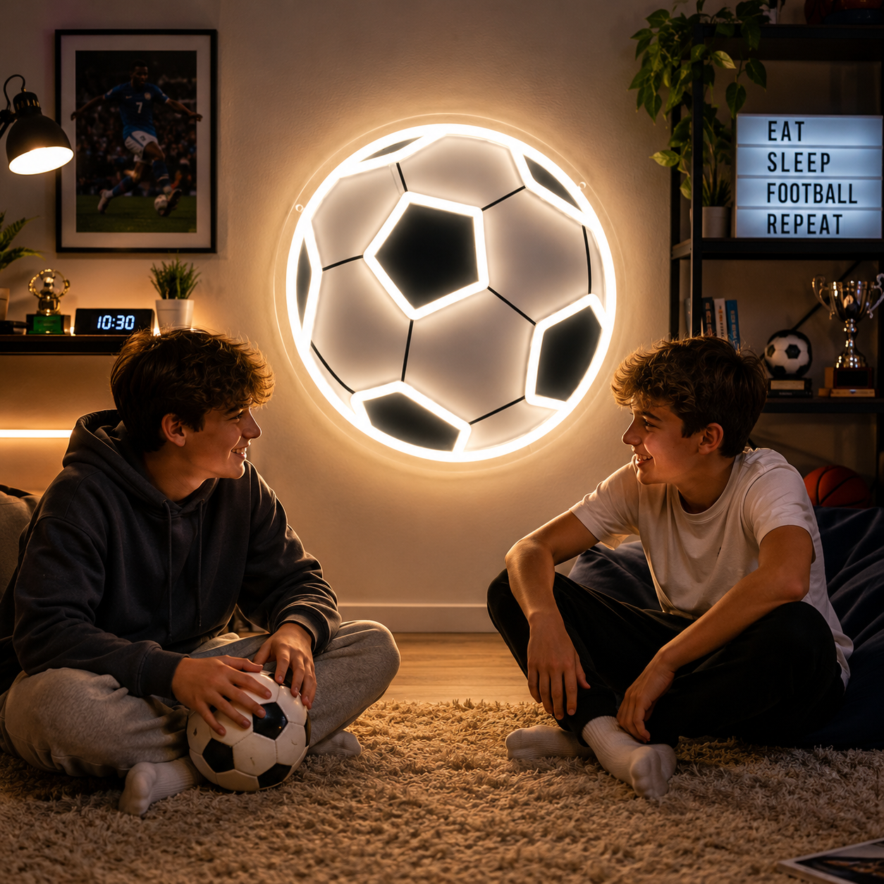 FIFA Neon Sign  "World Cup 2026" Teen Gaming Room Wall Art