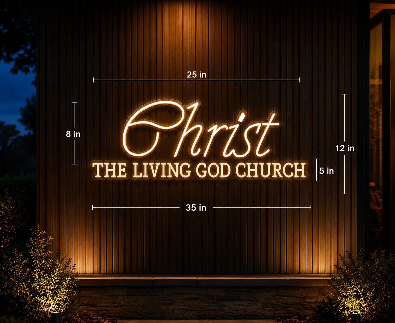 Custom Neon sign for Exequiel Domingo